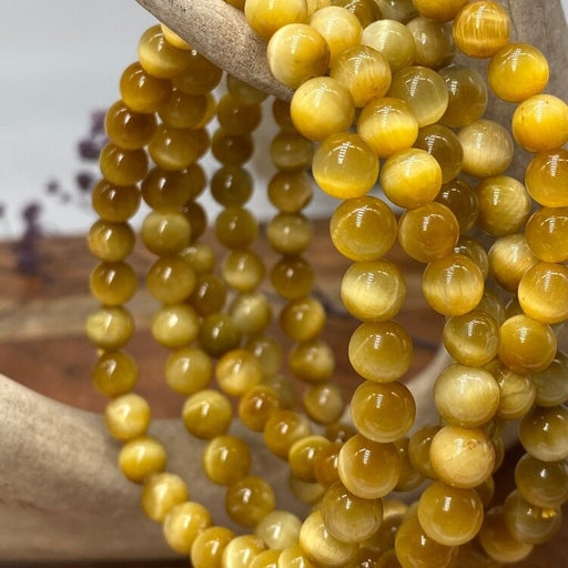 Golden (Honey) Tiger Eye (Brightness, Optimism, Power, Good Luck, Joy)