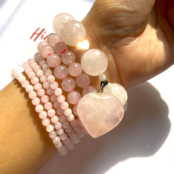 Rose Quartz Bracelet (Love, Trust & Emotional Healing)