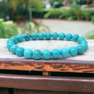 Turquoise Bracelet (Positive mindset, wisdom, Calming)