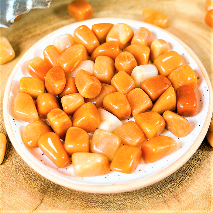 Orange Aventurine (Manifest, Creativity, Good Luck)