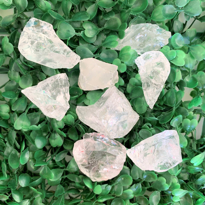 Clear Quartz Raw Pocket stone (Amplification, Master Healer, Divine Energy, Clarity)